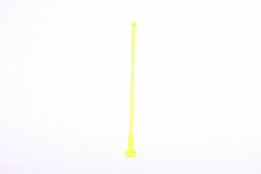 1x1x8 Antenne transparent-neongelb