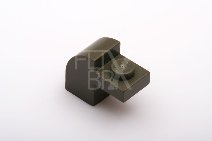 1x1 Bogenstein 1/4  altdunkelgrau