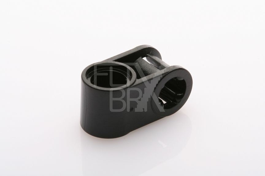 1x2 Liftarm (Achse + Pin) Verbinder 90° schwarz