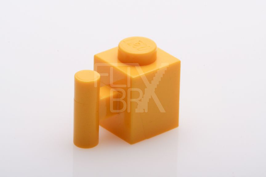 1x1 modifizierter Stein mit Griff gelb