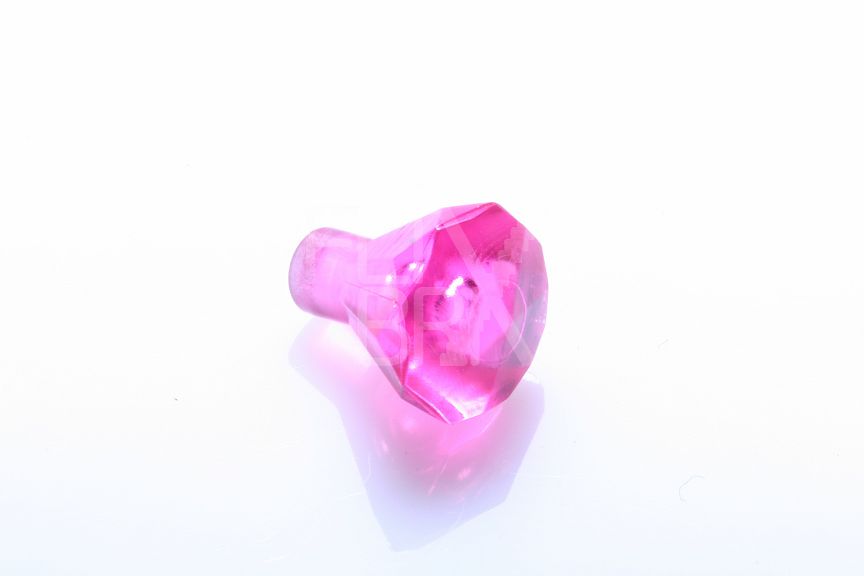 1x1 Diamant transparent-pink