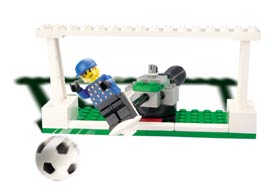 LEGO® Sports Soccer Fussball Torwart Set 3413 Goal Keeper 