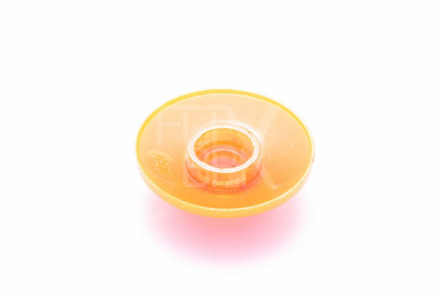 2x2 Satschüssel/Parabol Ø16 transparent-orange