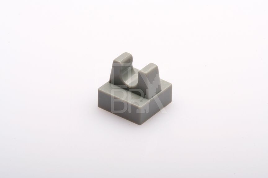 1x1 Fliese modifiziert mit Clip neuhellgrau