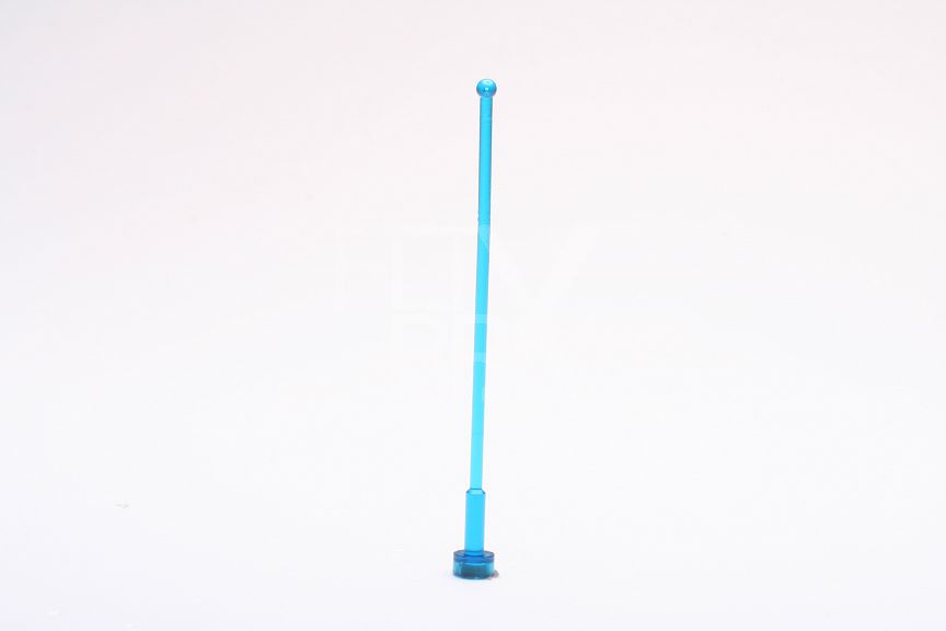 1x1x8 Antenne transparent-blau