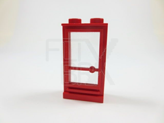 1x2x3 Fenster / Tür classic rot
