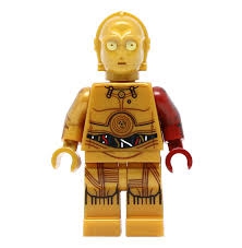 LEGO Star Wars Minifigur - C-3PO, roter Arm (2015) NEU im Polybag 