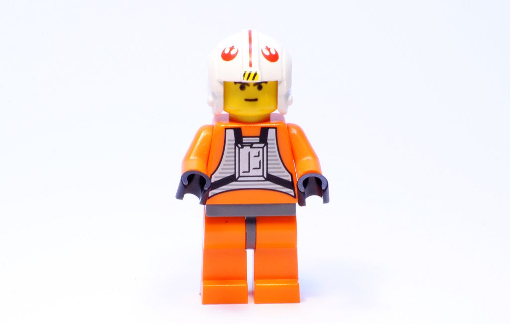  LEGO Star Wars Minifigur - Luke Skywalker Pilot (1999) 