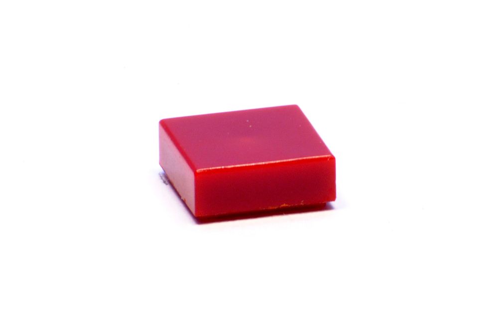 1x1 Fliese dunkelrot