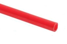 Pneumatikschlauch / Polyethylen-Schlauch 4 x 2 mm für Technik-Modelle rot