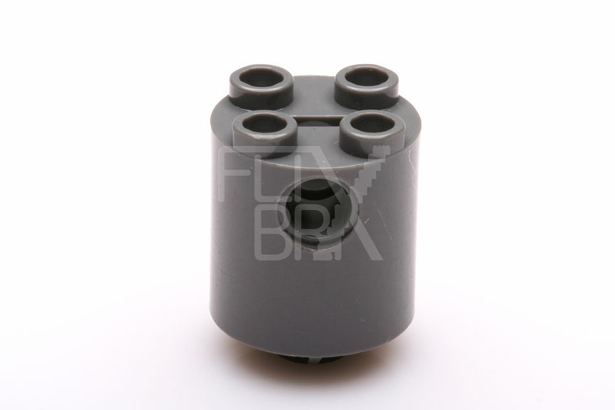 2x2x2 Roboter Körper ( R2D2)  Stein rund neudunkelgrau