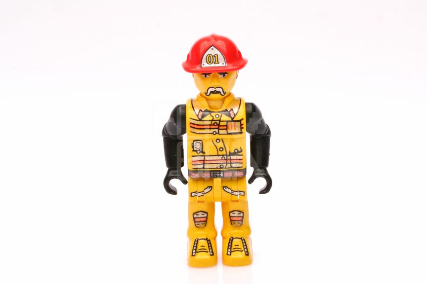 Feuerwehrmann mit Hut 