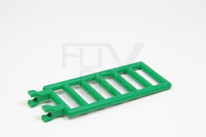 3x7 Leiter mit doppelt Clip grün