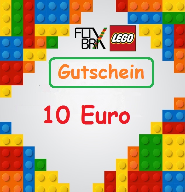 Gutschein für LEGO-Artikel im Wert von 10 Euro