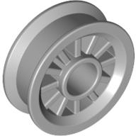 2x2 Felge mit Speichen und Pin-Loch 17mm neuhellgrau