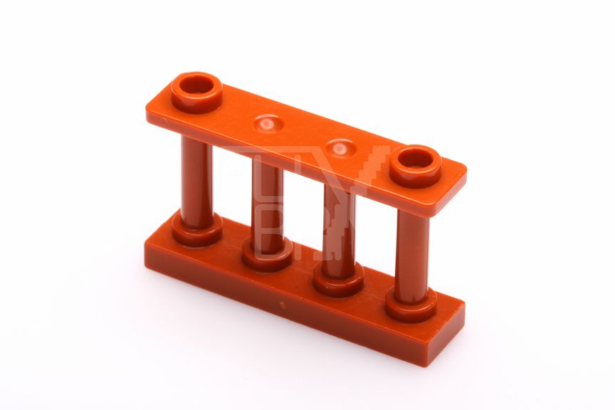 1x4x2 Zaun / Gitter mit 2 Noppen hellbraun