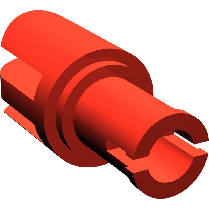 1x2 Scharniergelenk 3 Finger mit Pin  rot