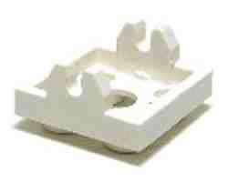 2x2 Platte Magent-Halter Boden Invers weiss