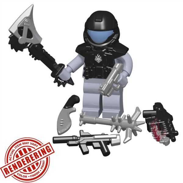 Shock Trooper - Flaming Skull