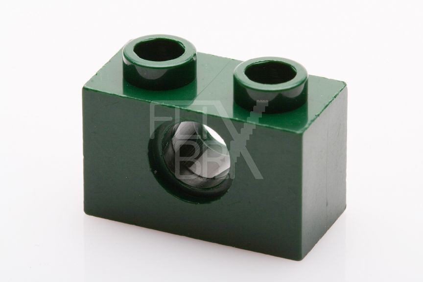 1x2 Technik Stein dunkelgrün