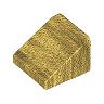1x1 Dachstein 30° pearl-gold