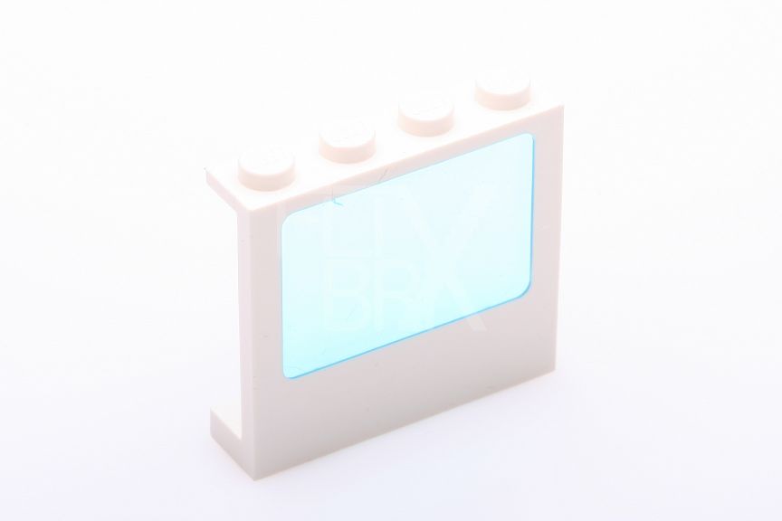 1x4x3 Paneel / Fenster fest  weiss