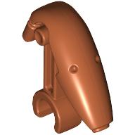 Minifigur Kopf Battle Droid Star Wars hellbraun