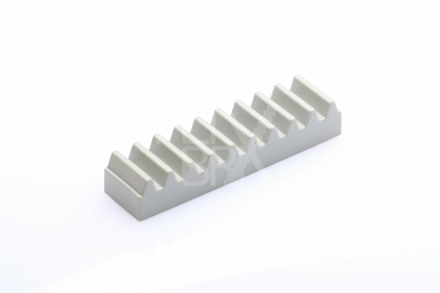 1x4 Zahnschiene M1 T10 althellgrau