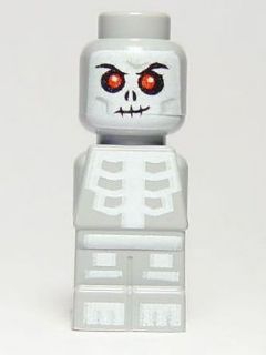 Micro / Mikro Figur / Baby Heroica Sage Ninjago Skeleton neuhellgrau