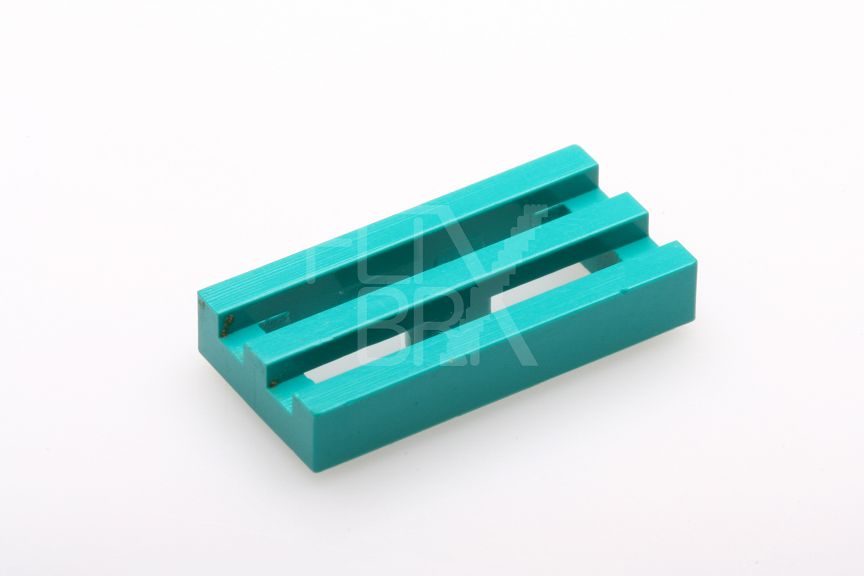 1x2 Gitterfliese Grille türkis