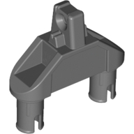 1x3 Technik Scharnierdreieck mit Pins  neudunkelgrau