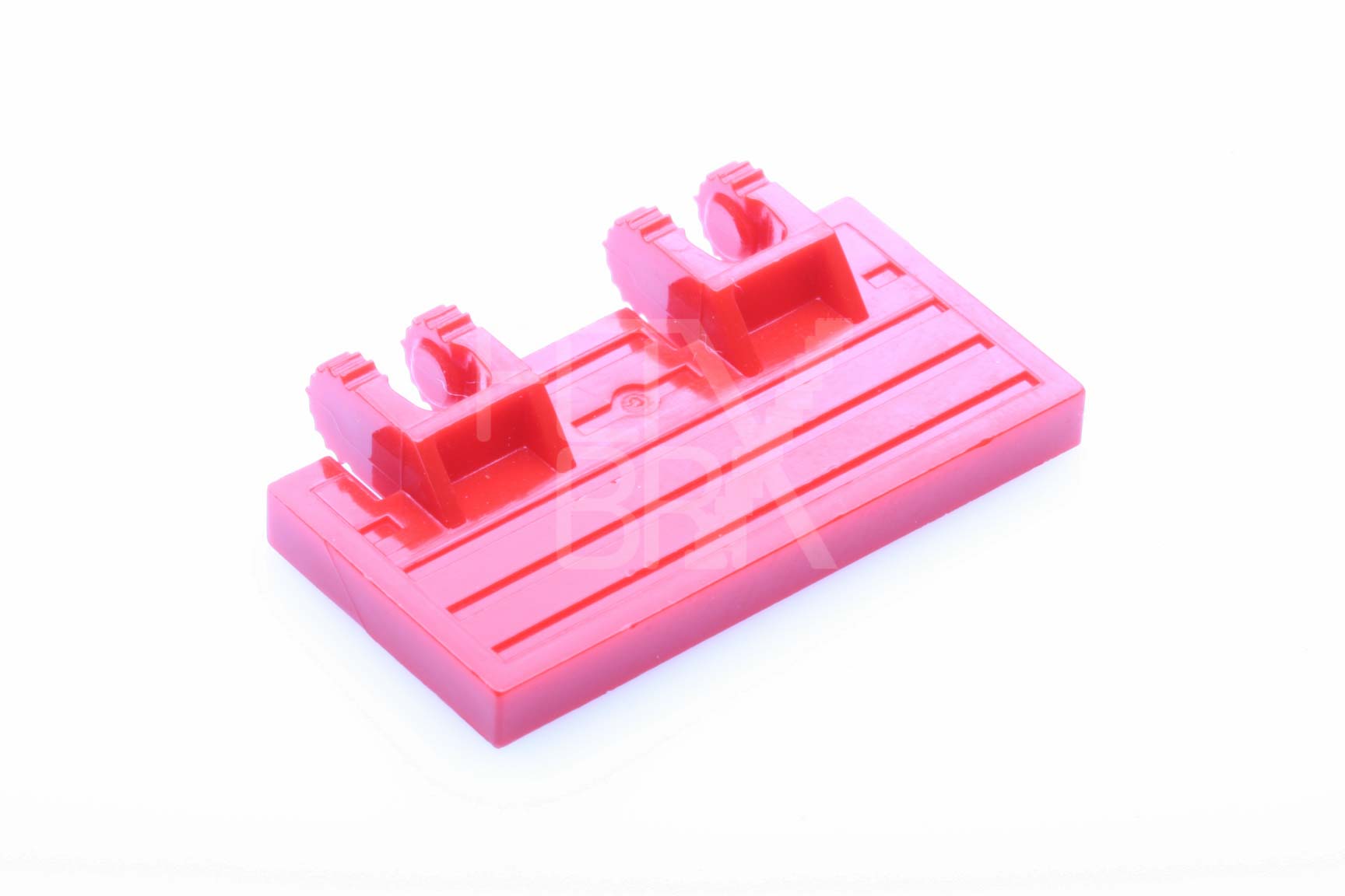 2x4 Klappe mit 2 Fingern / Zugtür / Zugtor  rot