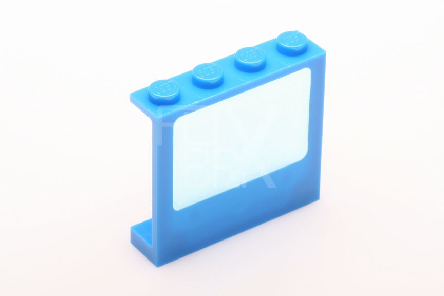 1x4x3 Paneel / Fenster fest  blau