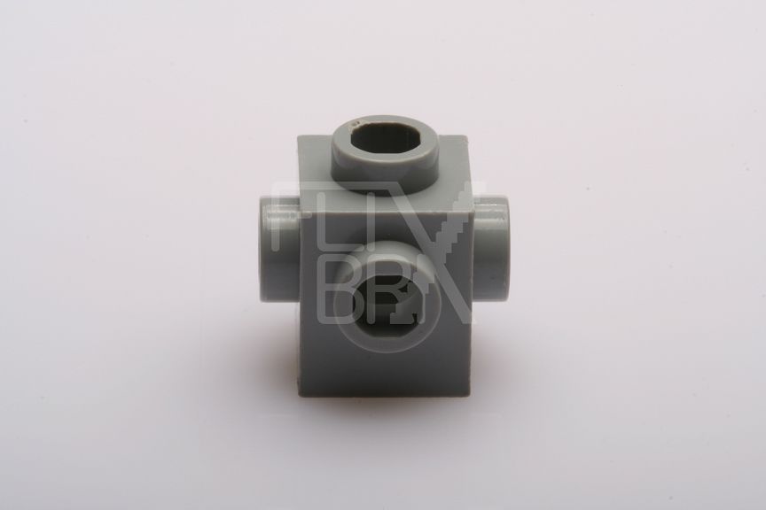 1x1 modifizierter Stein mit 4 Noppen neuhellgrau