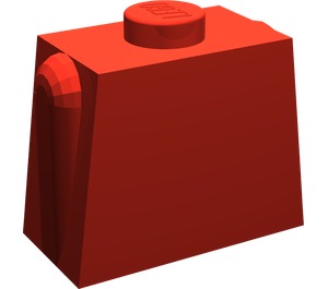 Minifigur Oberkörper / Torso ohne arme (anbringen von Armen nicht möglich) rot