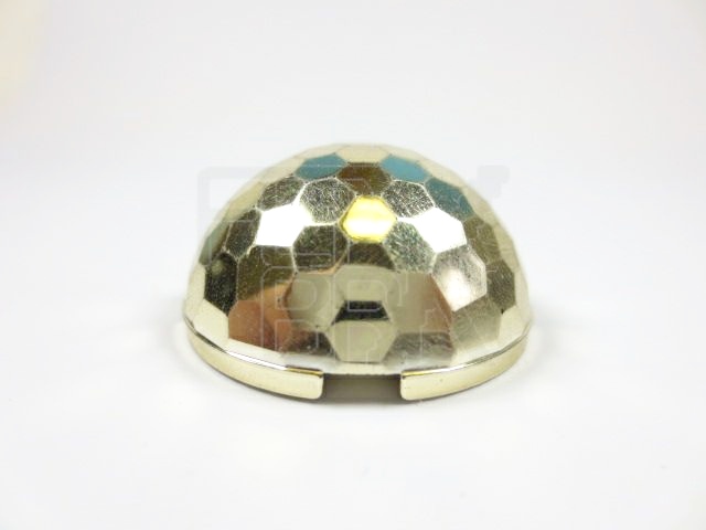 4x4 Kuppel/Insektenauge Ø31,84 chrom-gold