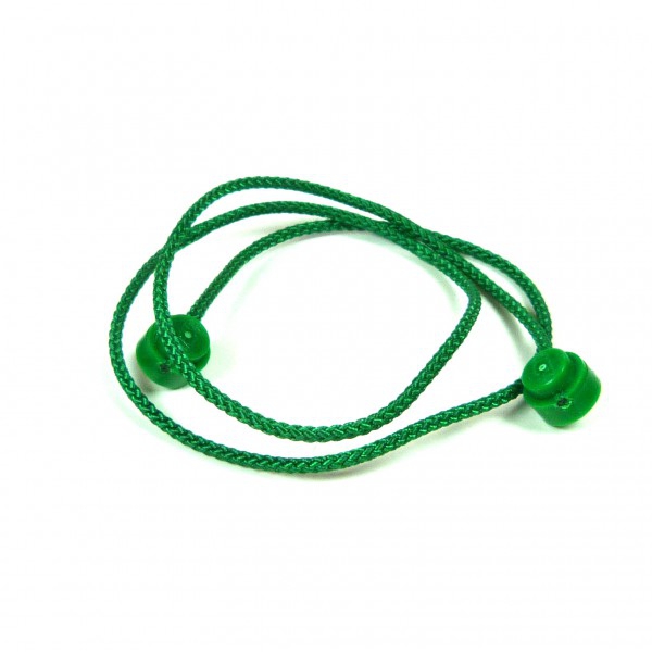Seil mit Endnoppen 41L grün