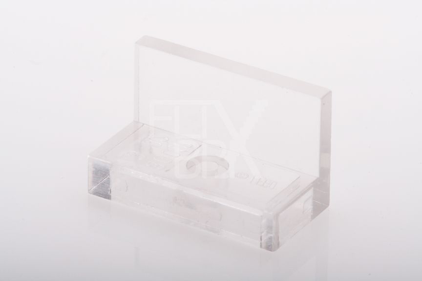 1x2x1 Modifizierte Fliese/Wandelement transparent-weiß