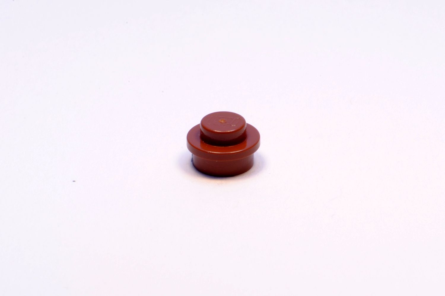 1x1 Rundstein flach neubraun