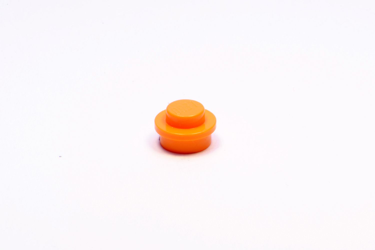 1x1 Rundstein flach orange