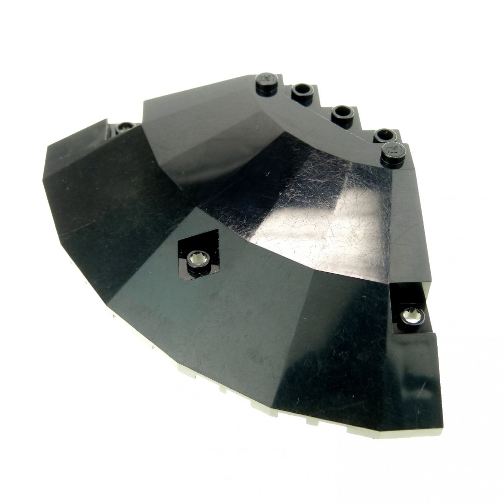 10x10x2 UFO Viertel 1/4 Paneel schwarz