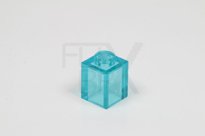 1x1 Stein  transparent-hellblau