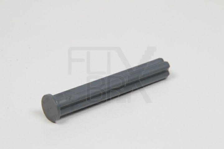 4M Kreuz-Achse mit Ende neudunkelgrau