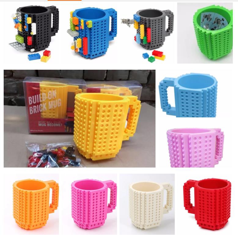 Baustein-Becher (11 Farben)