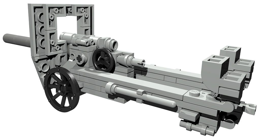 Bauanleitung für Infanterie Geschütz 