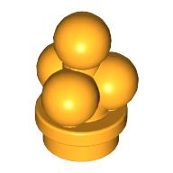 Minifigur Essen Eis 3 Eiskugeln (Eiscrem) hellgelb