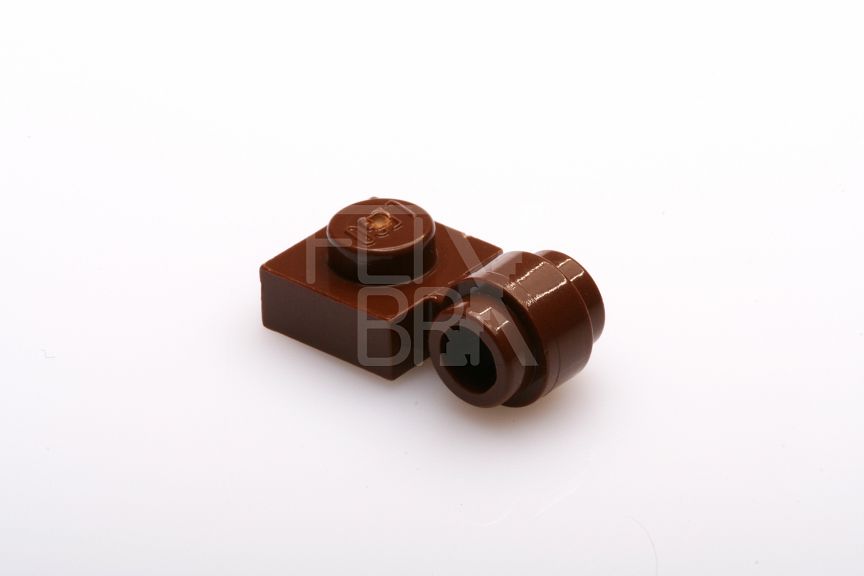 1x1 Lampenhalter dicker Ring altbraun