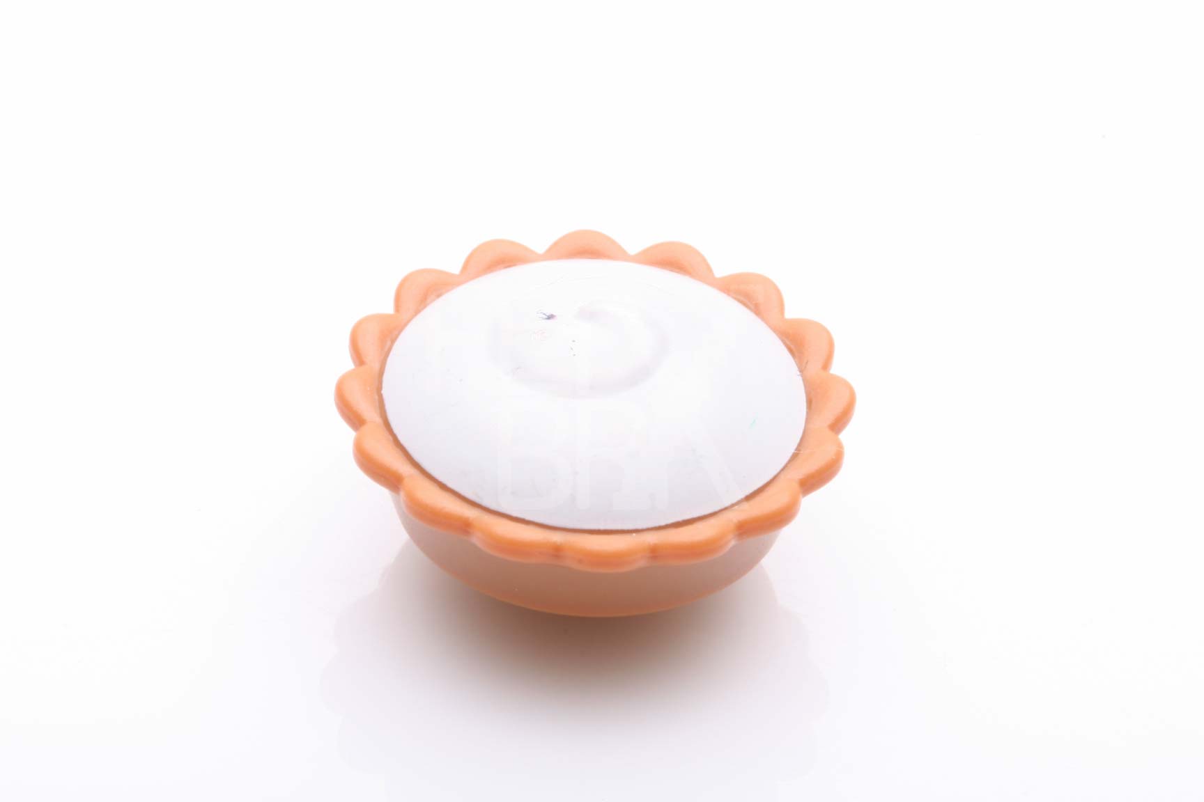 Minifigur Essen Torte Kuchen hautfarbend