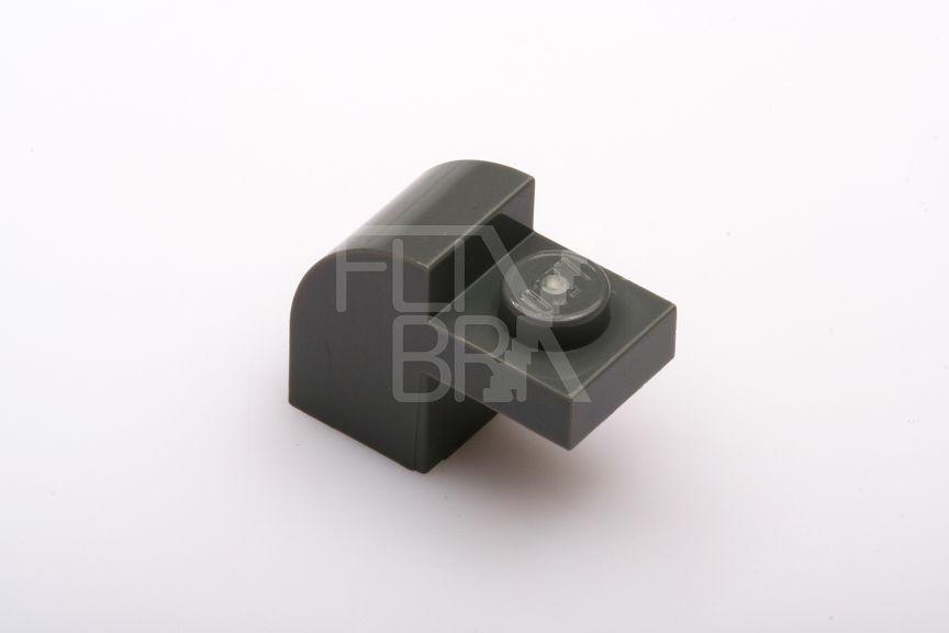 1x1 Bogenstein 1/4  neudunkelgrau