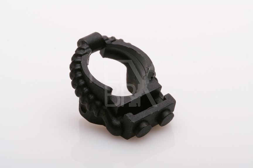 Minifigur Helm Sauerstoffhelm mit Rauchschutz schwarz